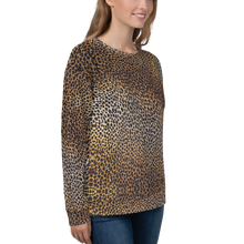 Leopard Brown Pattern Unisex Sweatshirt by Design Express