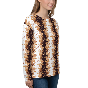 Gold Baroque Unisex Sweatshirt by Design Express