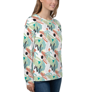 Mix Geometrical Pattern 03 Unisex Sweatshirt by Design Express
