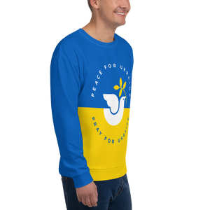 Peace For Ukraine Unisex Sweatshirt by Design Express