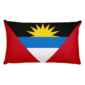 Default Title Antigua and Barbuda Flag Allover Print Rectangular Pillow Home by Design Express