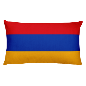 Default Title Armenia Flag Allover Print Rectangular Pillow Home by Design Express