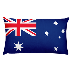 Default Title Ashmore and Cartier Islands Flag Allover Print Rectangular Pillow Home by Design Express