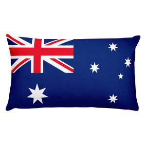 Default Title Australia Flag Allover Print Rectangular Pillow Home by Design Express