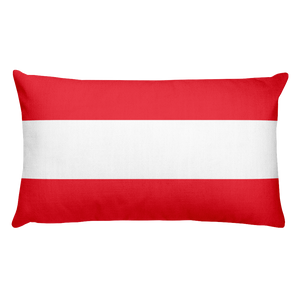 Default Title Austria Flag Allover Print Rectangular Pillow Home by Design Express