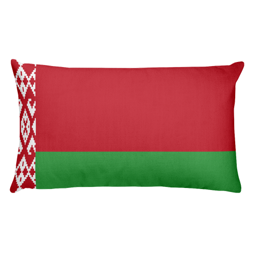 Default Title Belarus Flag Allover Print Rectangular Pillow Home by Design Express