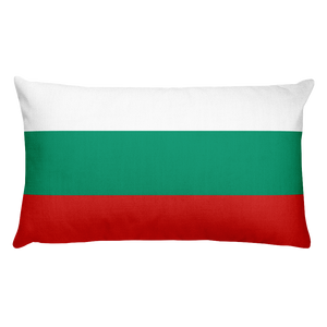 Default Title Bulgaria Flag Allover Print Rectangular Pillow Home by Design Express