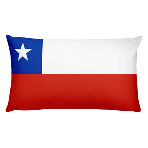 Default Title Chilean Antarctic Territory Flag Allover Print Rectangular Pillow Home by Design Express