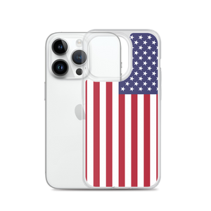 iPhone 14 Pro United States Flag "All Over" iPhone Case iPhone Cases by Design Express