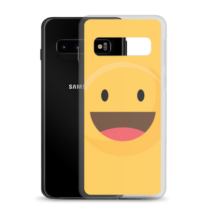 Samsung Galaxy S10 Happy Smiley "Emoji" Clear Case for Samsung® by Design Express
