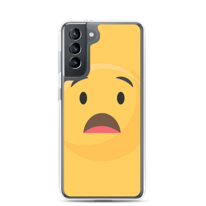 Curious Emoji Clear Case for Samsung®