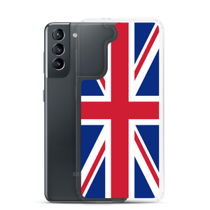 Samsung Galaxy S21 United Kingdom Flag "Solo" Samsung Case Samsung Cases by Design Express