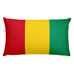 Default Title Guinea Flag Allover Print Rectangular Pillow Home by Design Express