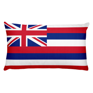 Default Title Hawaii Flag Allover Print Rectangular Pillow Home by Design Express