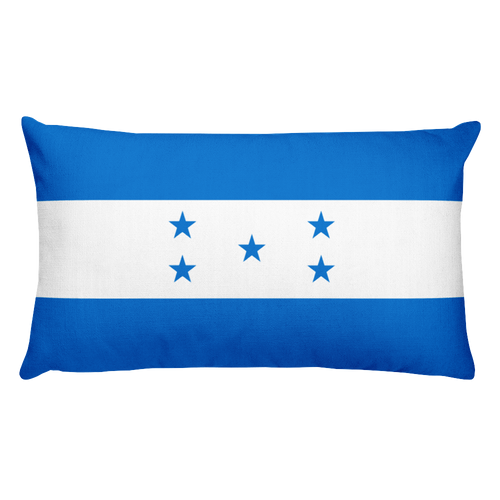 Default Title Honduras Flag Allover Print Rectangular Pillow Home by Design Express