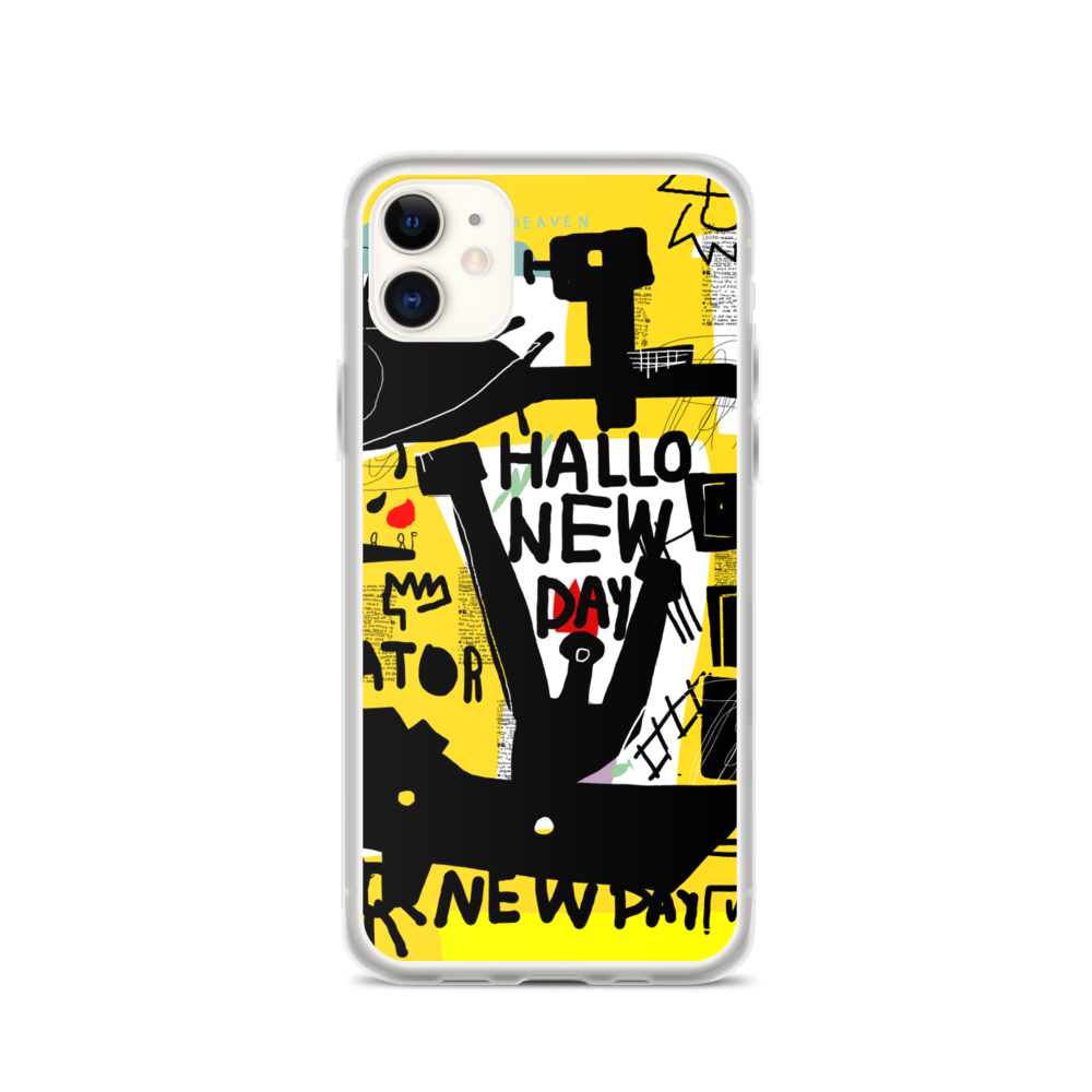 iPhone 11 Basquiat Style iPhone Case by Design Express