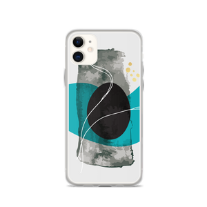 iPhone 11 Composition Abstract Art iPhone Case by Design Express