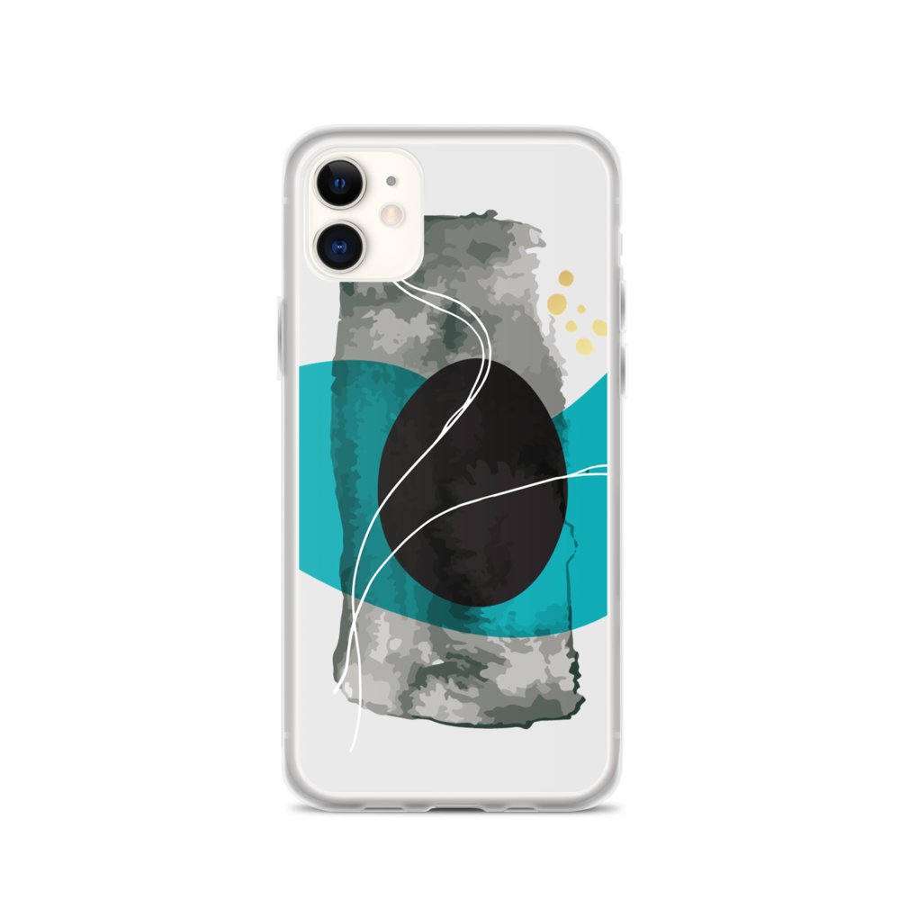 iPhone 11 Composition Abstract Art iPhone Case by Design Express