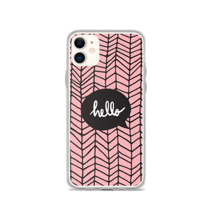 iPhone 11 Hello iPhone Case by Design Express