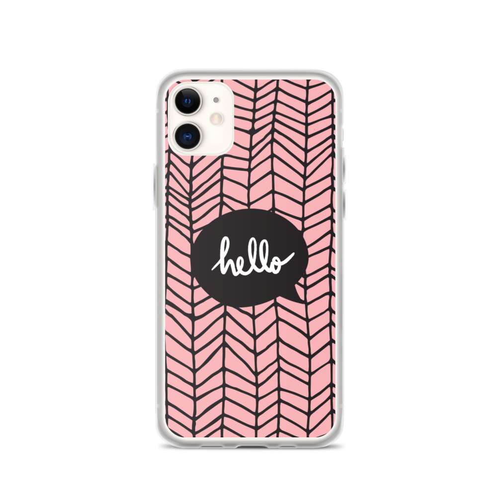 iPhone 11 Hello iPhone Case by Design Express