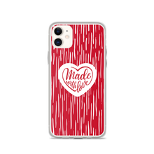 iPhone 11 Made With Love (Heart) iPhone Case by Design Express