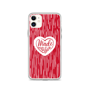 iPhone 11 Made With Love (Heart) iPhone Case by Design Express