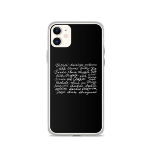 iPhone 11 Thank You Various Language iPhone Case by Design Express