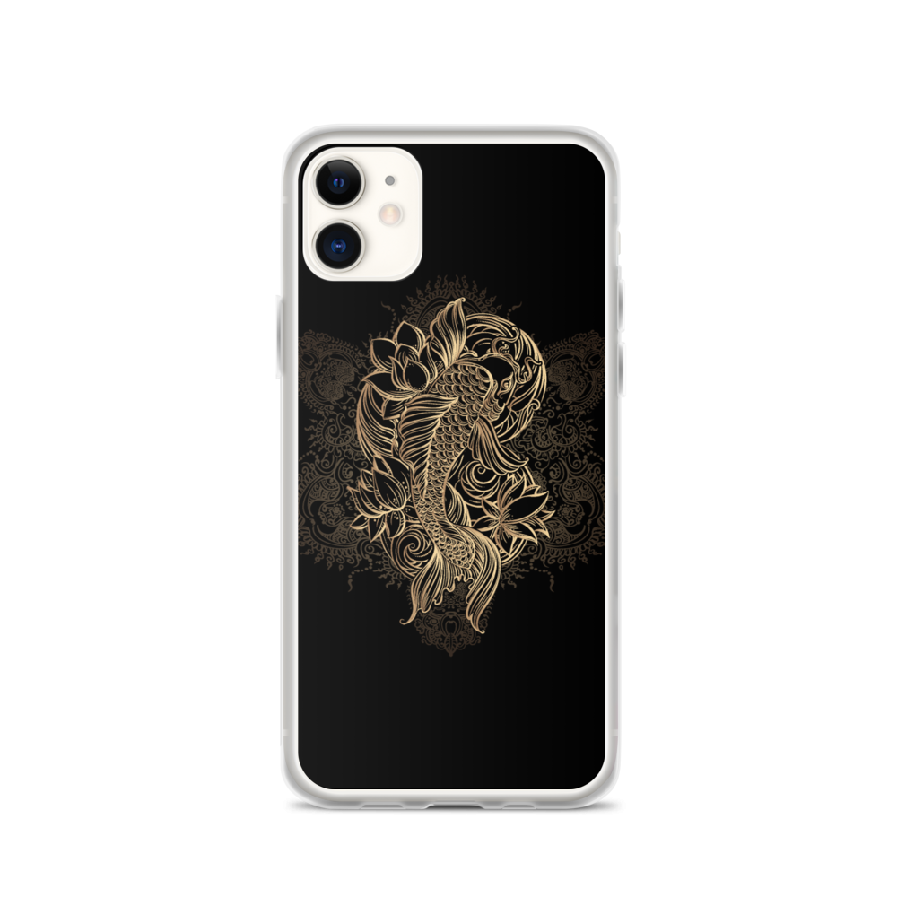 iPhone 11 Gold Koi Fish iPhone Case by Design Express