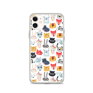 iPhone 11 Funny Animal Pattern iPhone Case by Design Express