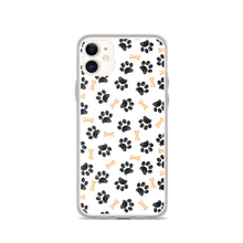 iPhone 11 Dog Paws and Bones Pattern Pattern iPhone Case by Design Express