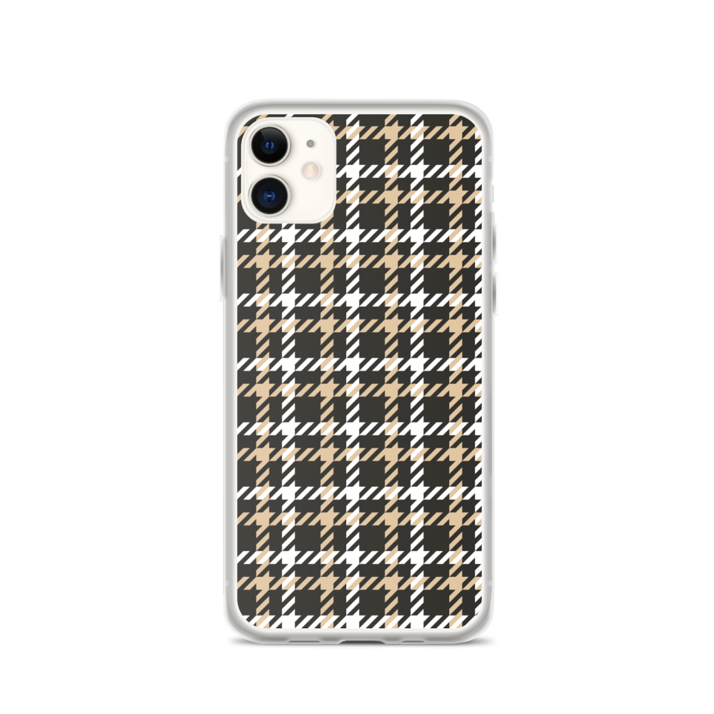 iPhone 11 Houndstooth Small Pattern iPhone Case by Design Express