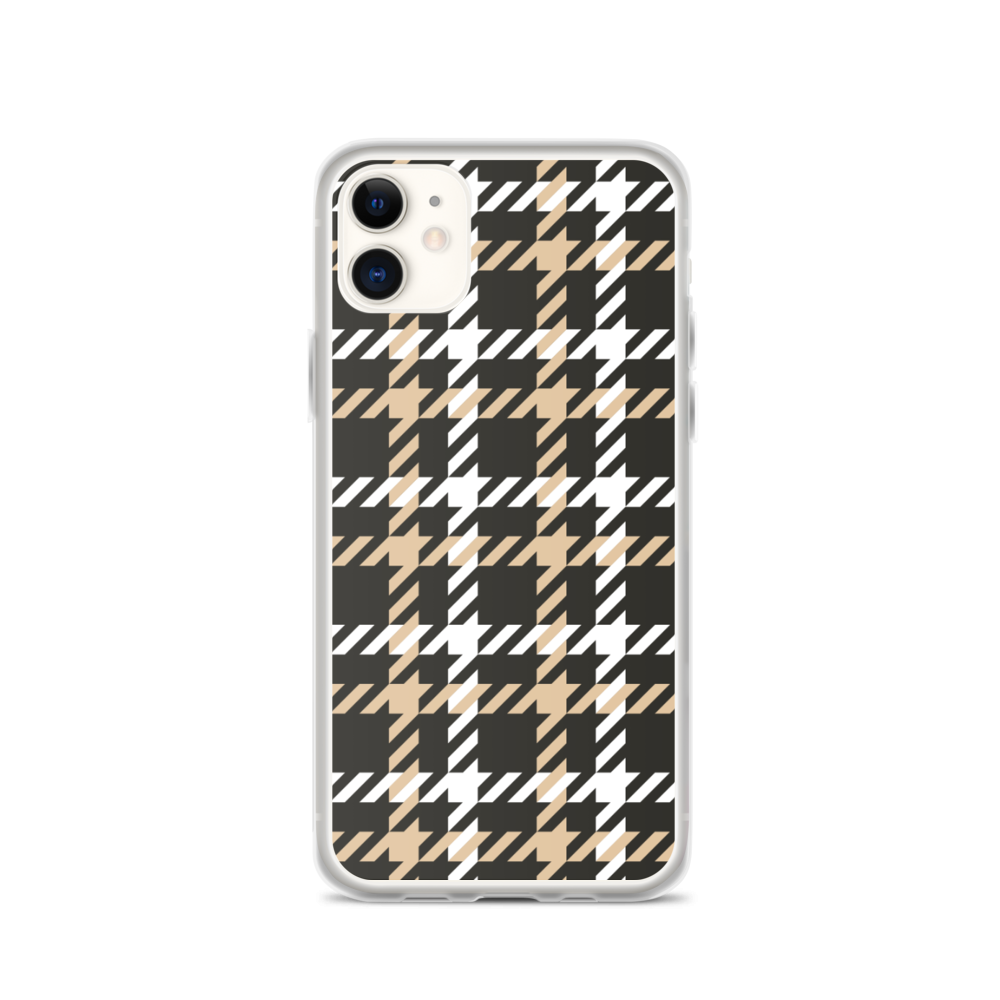 iPhone 11 Houndstooth Large Pattern iPhone Case by Design Express