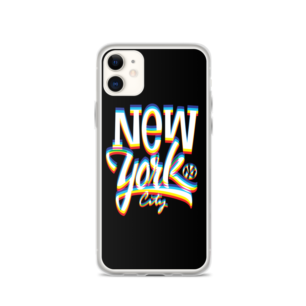 iPhone 11 New York City Glitch iPhone Case by Design Express