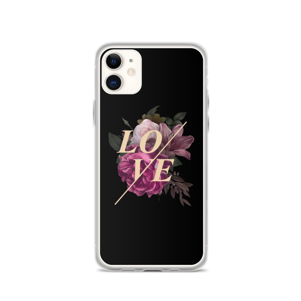 iPhone 11 Love Flower iPhone Case by Design Express