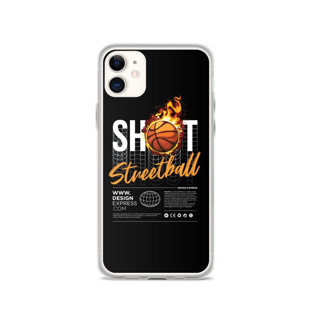 iPhone 11 Shoot Streetball iPhone Case by Design Express