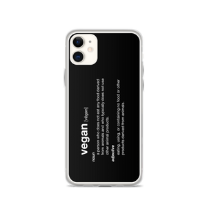 iPhone 11 Vegan Dictionary iPhone Case by Design Express