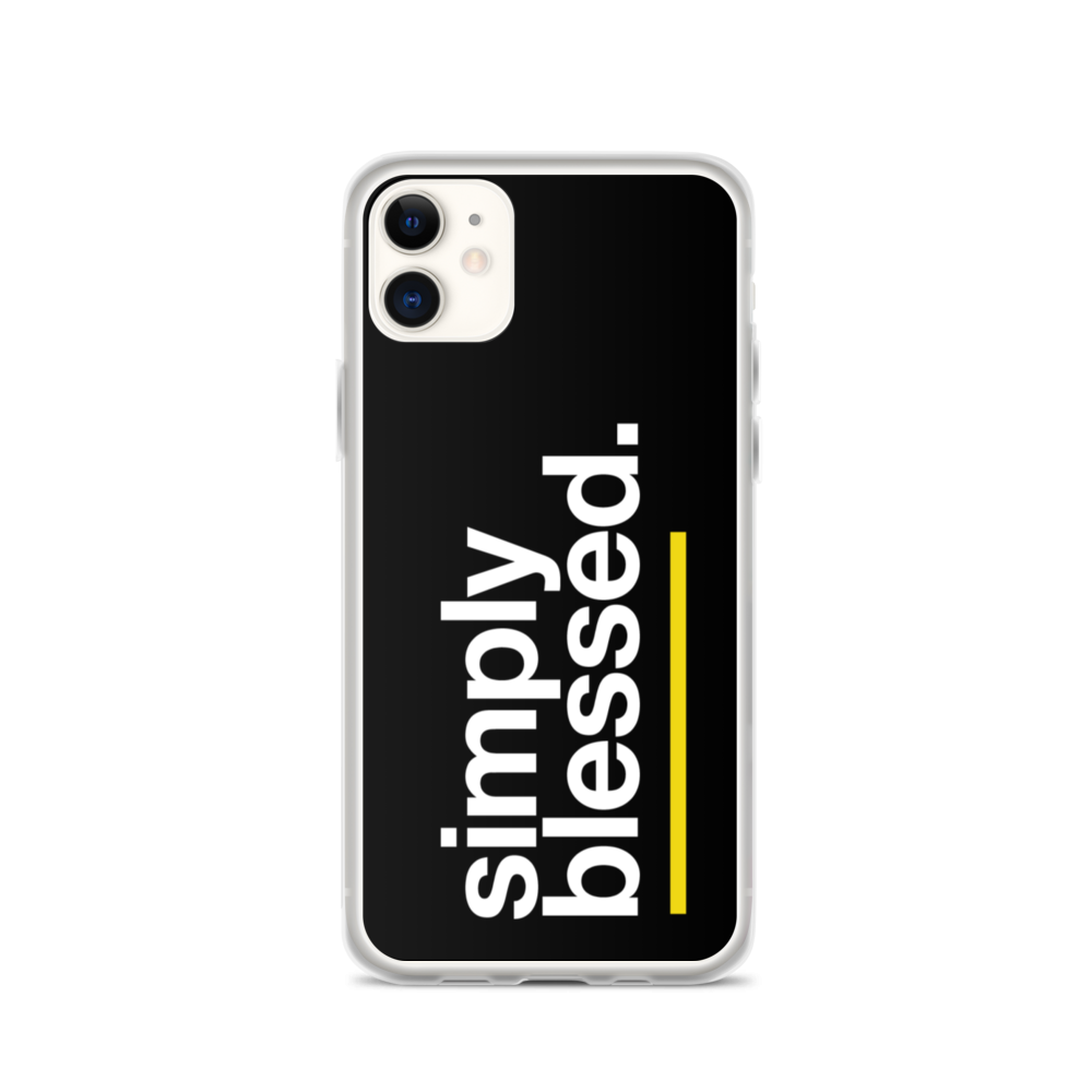 iPhone 11 Simply Blessed (Sans) iPhone Case by Design Express