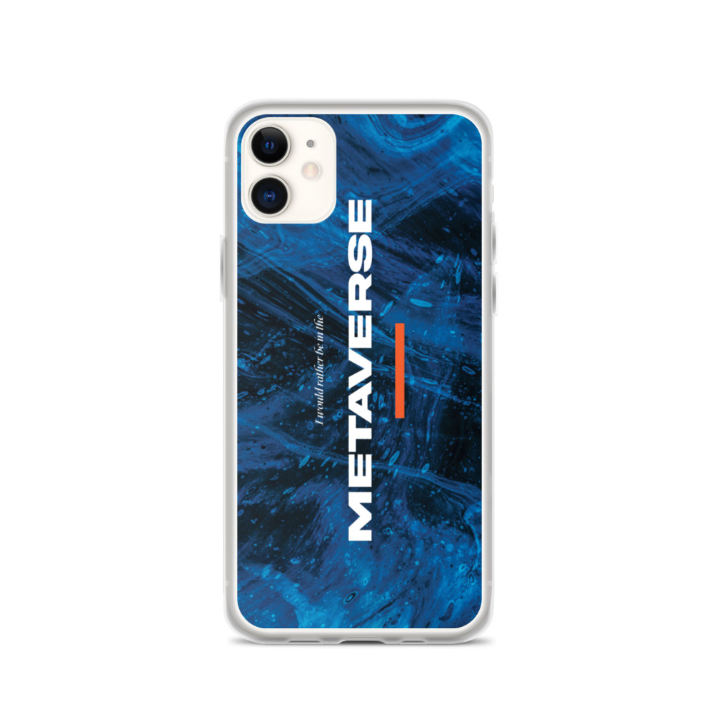 iPhone 11 I would rather be in the metaverse iPhone Case by Design Express