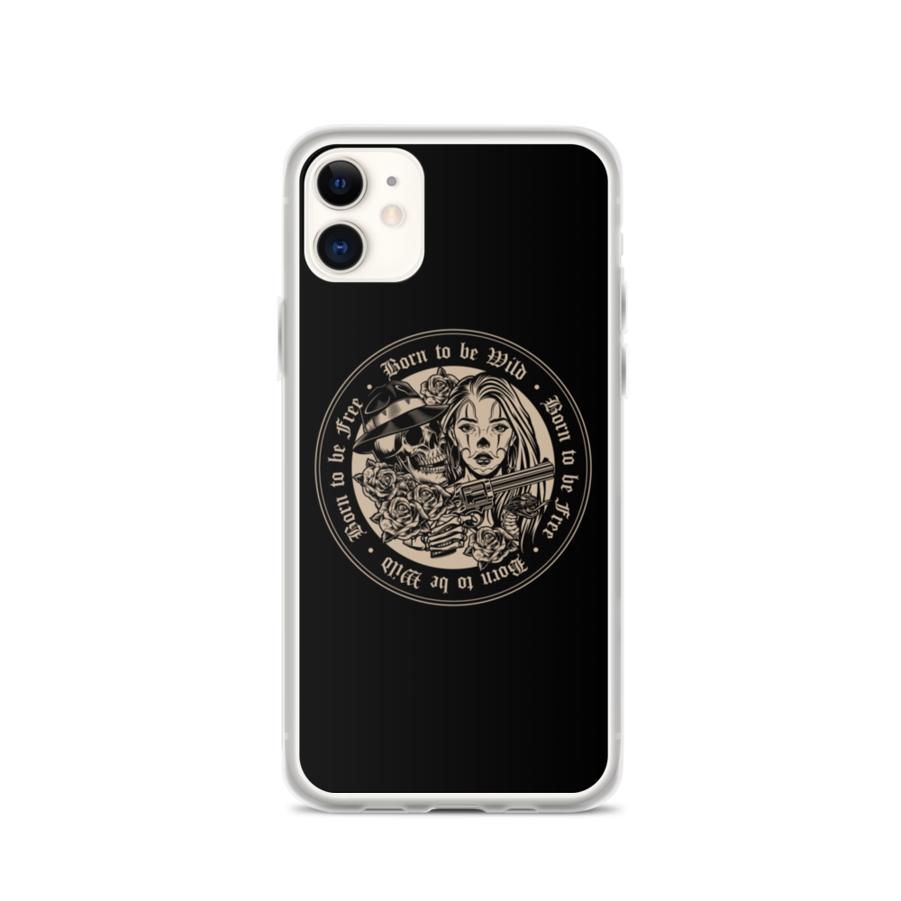 iPhone 11 Born to be Wild, Born to be Free iPhone Case by Design Express