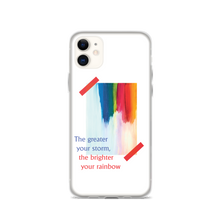 iPhone 11 Rainbow iPhone Case White by Design Express