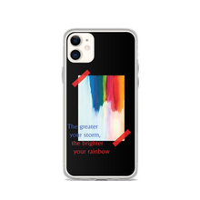 iPhone 11 Rainbow iPhone Case Black by Design Express