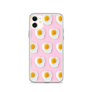 iPhone 11 Pink Eggs Pattern iPhone Case by Design Express