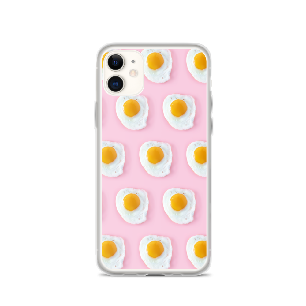 iPhone 11 Pink Eggs Pattern iPhone Case by Design Express