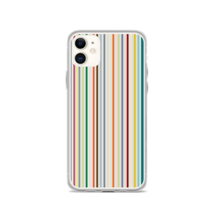 iPhone 11 Colorfull Stripes iPhone Case by Design Express