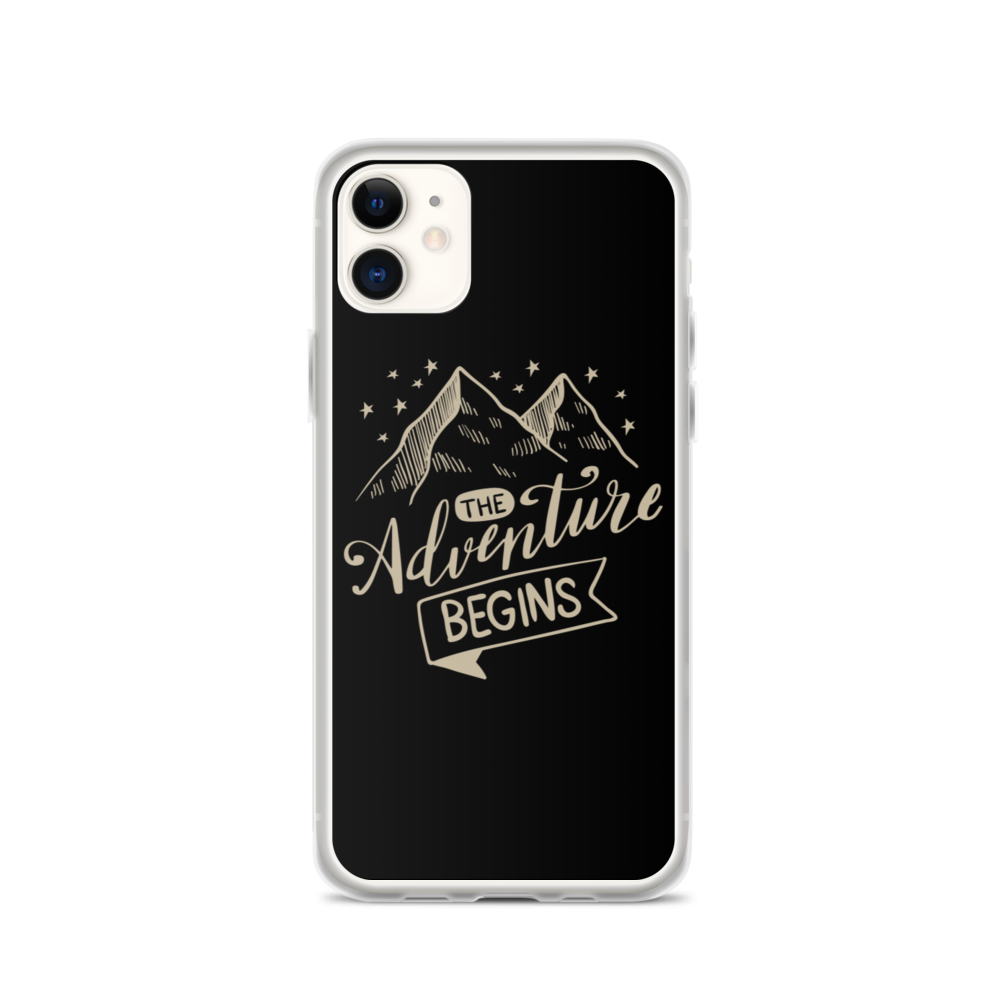 iPhone 11 The Adventure Begins iPhone Case by Design Express