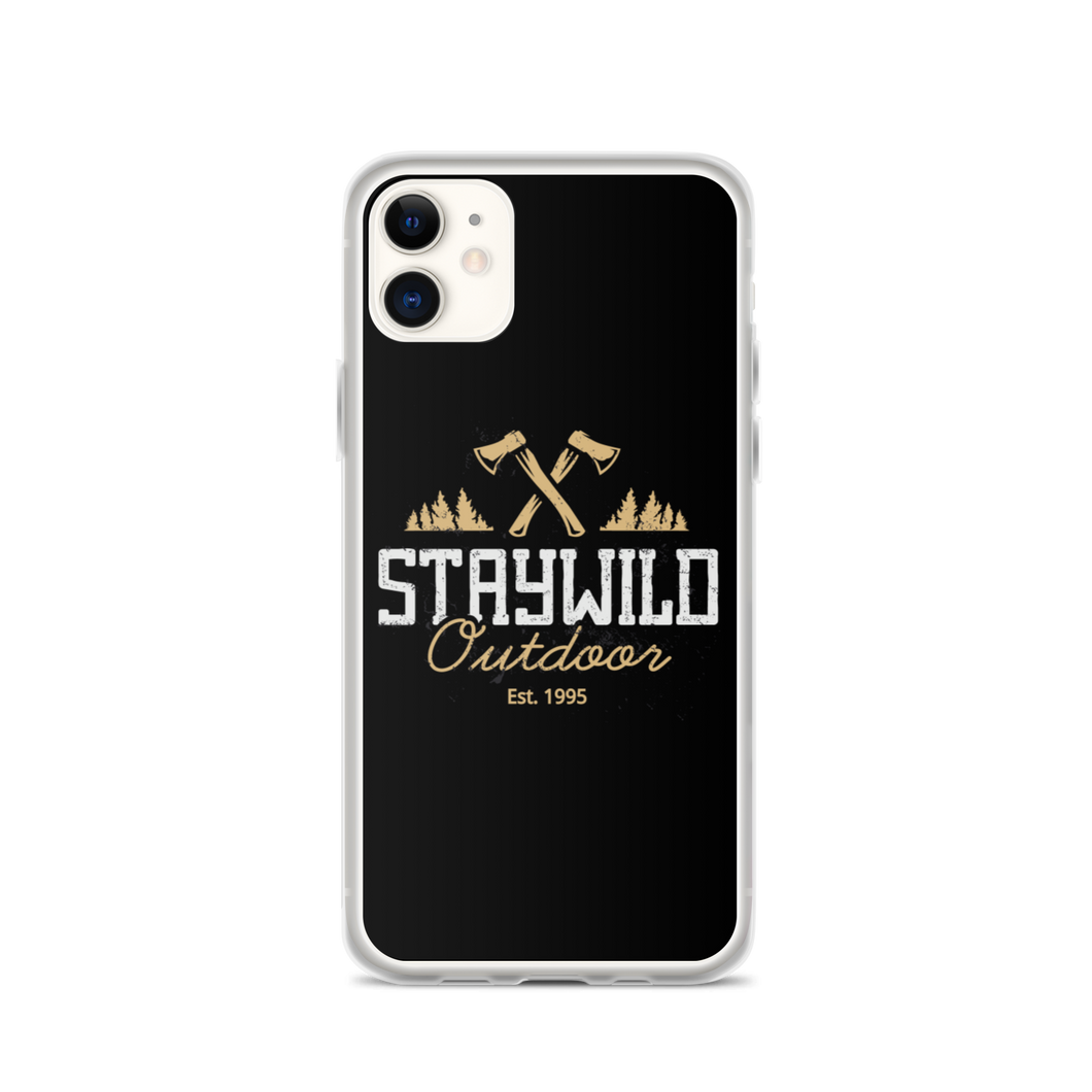 iPhone 11 Stay Wild Outdoor iPhone Case by Design Express
