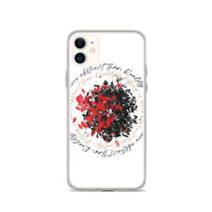 iPhone 11 Nothing is more abstarct than reality Circle iPhone Case by Design Express