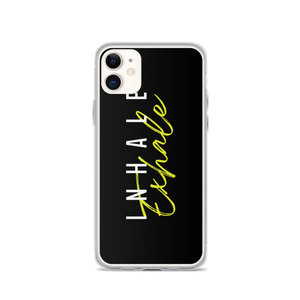 Inhale Exhale Clear Case for iPhone®