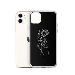 Rose in Hand iPhone Case by Design Express