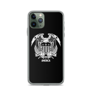 iPhone 11 Pro United States Of America Eagle Illustration Reverse iPhone Case iPhone Cases by Design Express